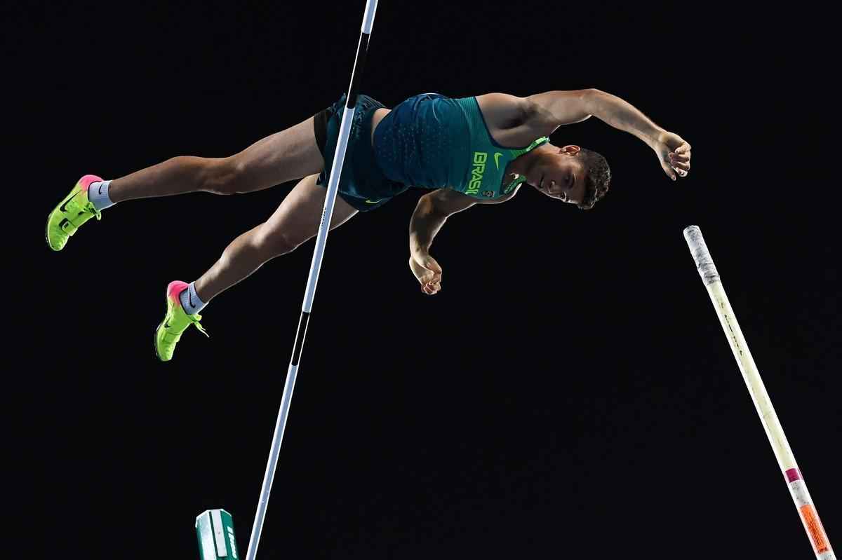 Fotos da prova de Thiago Braz, medalha de ouro no salto com vara