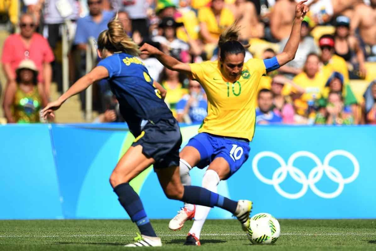 Jogo realizado no Maracan foi vlido pelas semifinais dos Jogos Olmpicos 