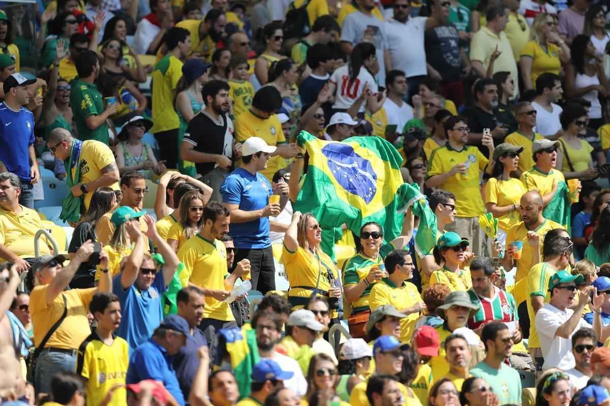 Equipes duelaram no Maracan pelos Jogos Olmpicos do Rio de Janeiro