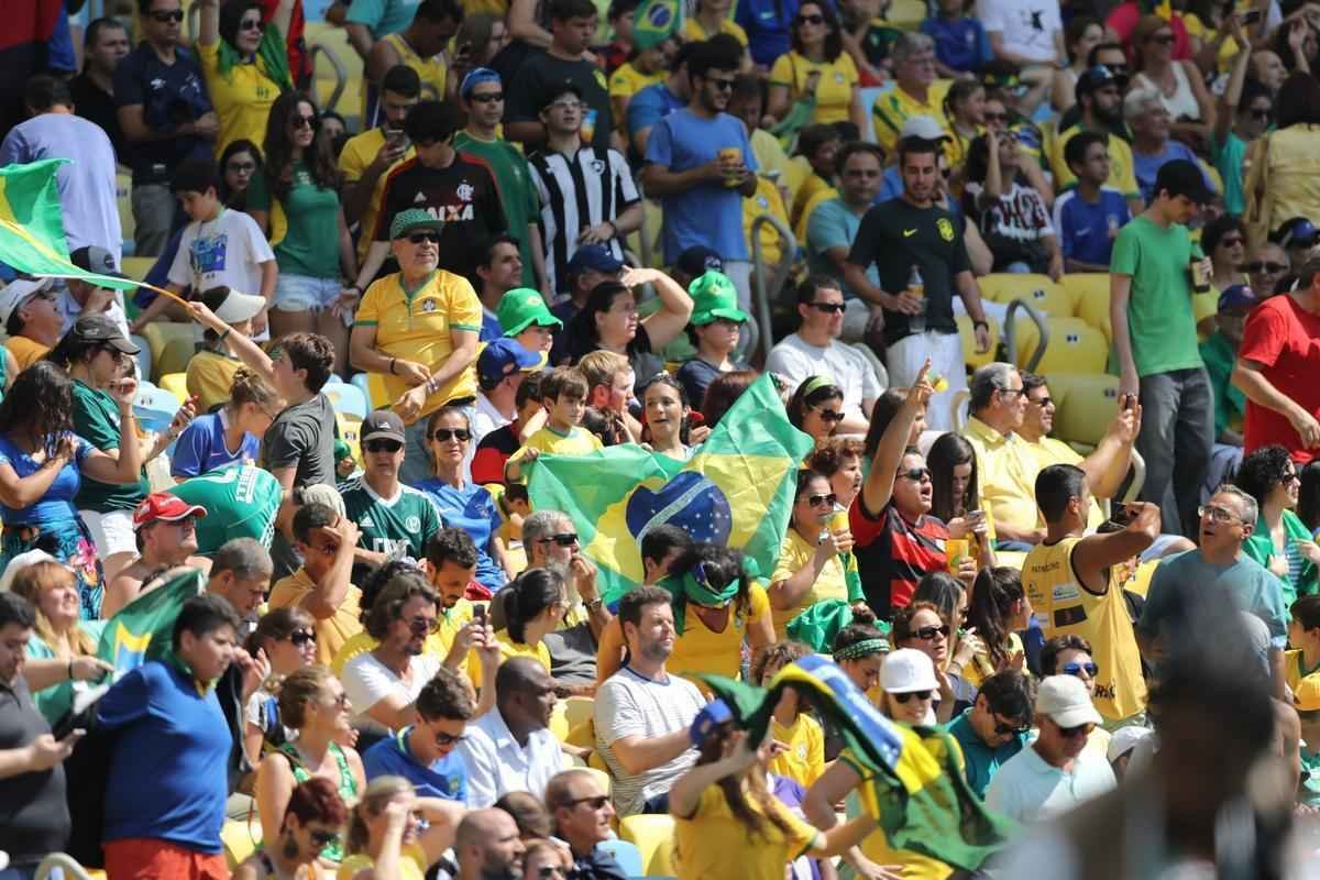 Equipes duelaram no Maracan pelos Jogos Olmpicos do Rio de Janeiro