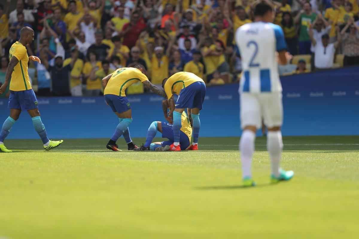 Equipes duelaram no Maracan pelos Jogos Olmpicos do Rio de Janeiro