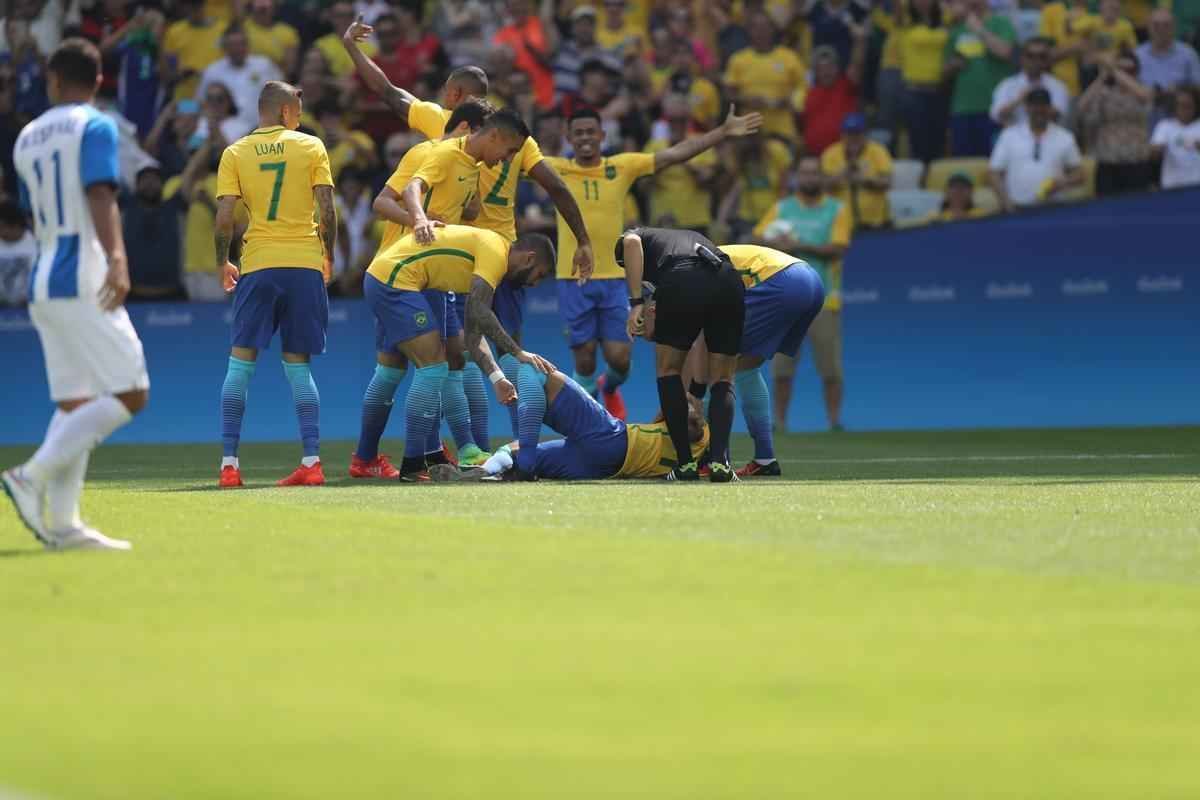 Equipes duelaram no Maracan pelos Jogos Olmpicos do Rio de Janeiro