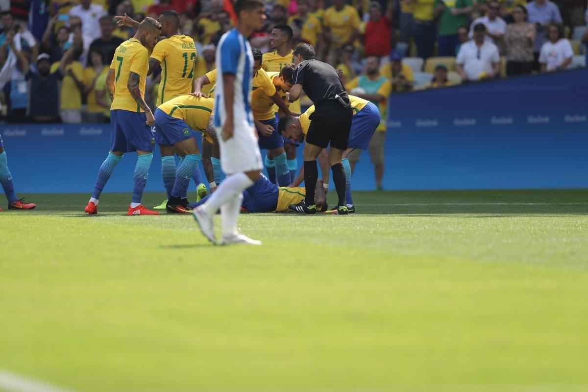 Equipes duelaram no Maracan pelos Jogos Olmpicos do Rio de Janeiro