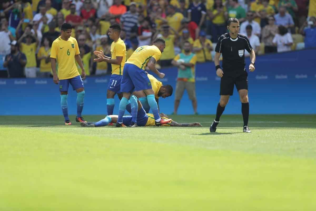 Equipes duelaram no Maracan pelos Jogos Olmpicos do Rio de Janeiro