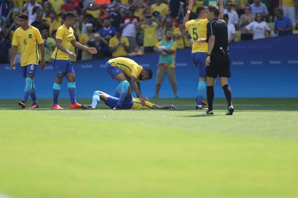 Equipes duelaram no Maracan pelos Jogos Olmpicos do Rio de Janeiro