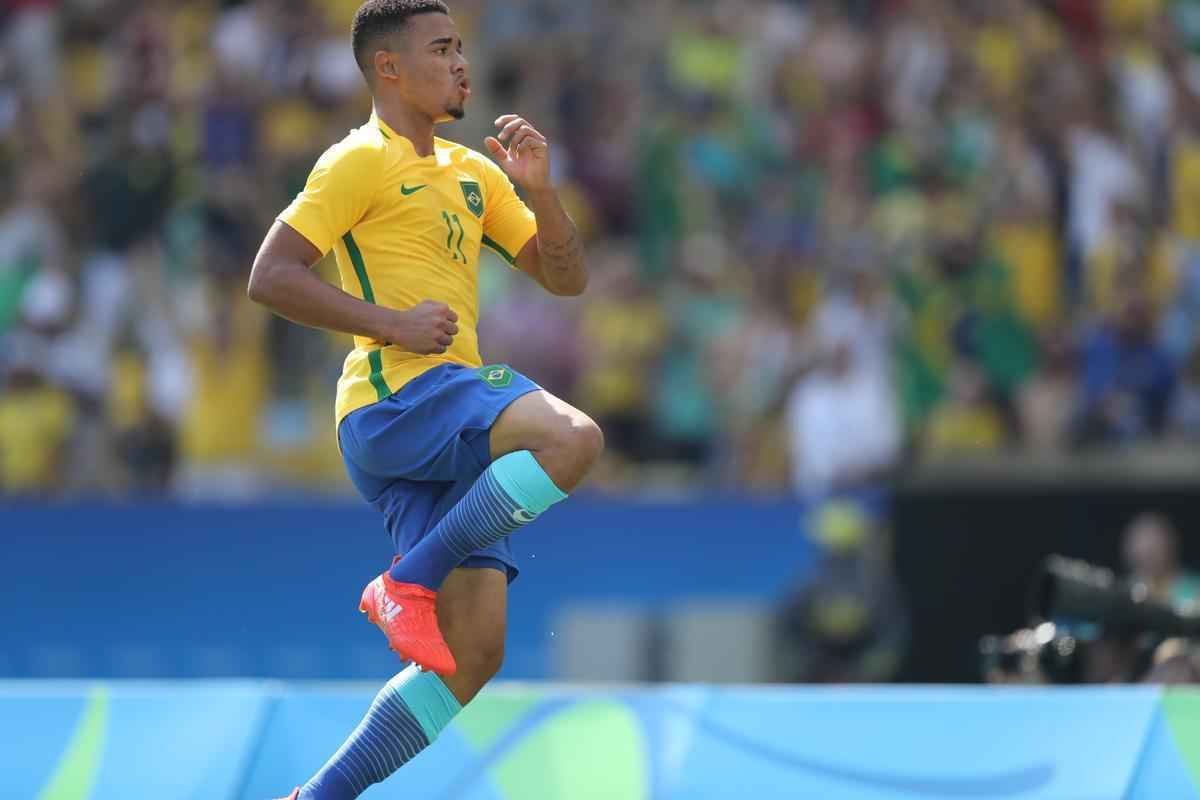 Brasil goleou Honduras por 6 a 0 e avanou  deciso do futebol masculino nos Jogos