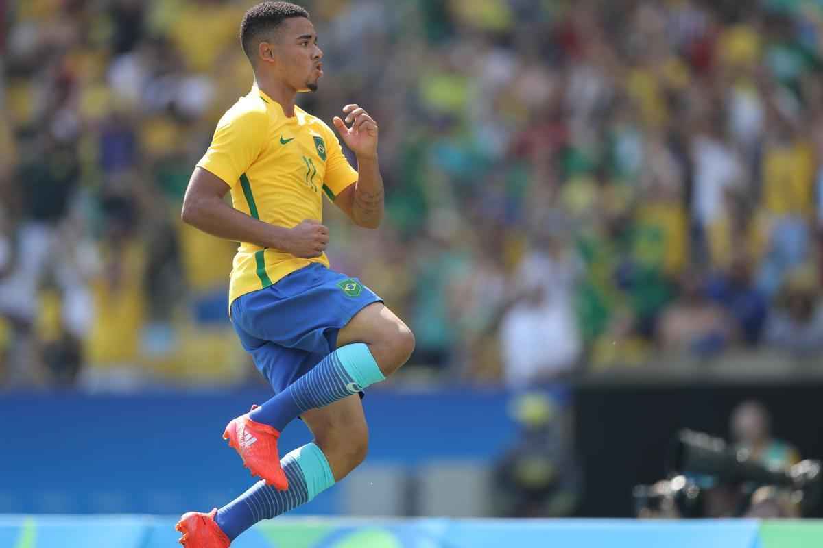 Brasil goleou Honduras por 6 a 0 e avanou  deciso do futebol masculino nos Jogos