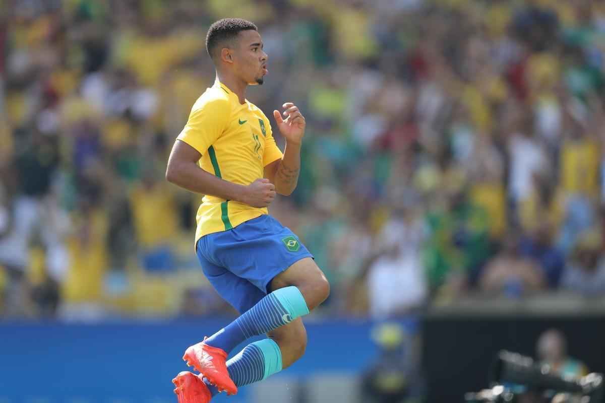 Brasil goleou Honduras por 6 a 0 e avanou  deciso do futebol masculino nos Jogos