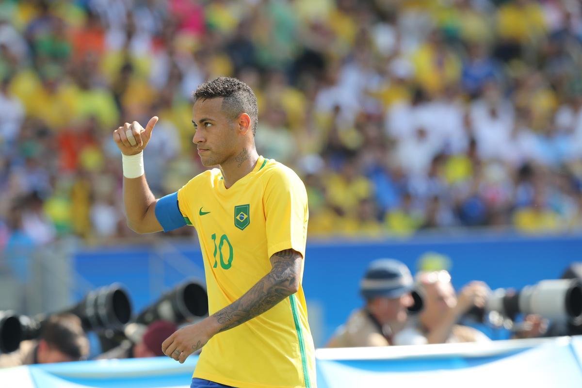 Brasil goleou Honduras por 6 a 0 e avanou  deciso do futebol masculino nos Jogos