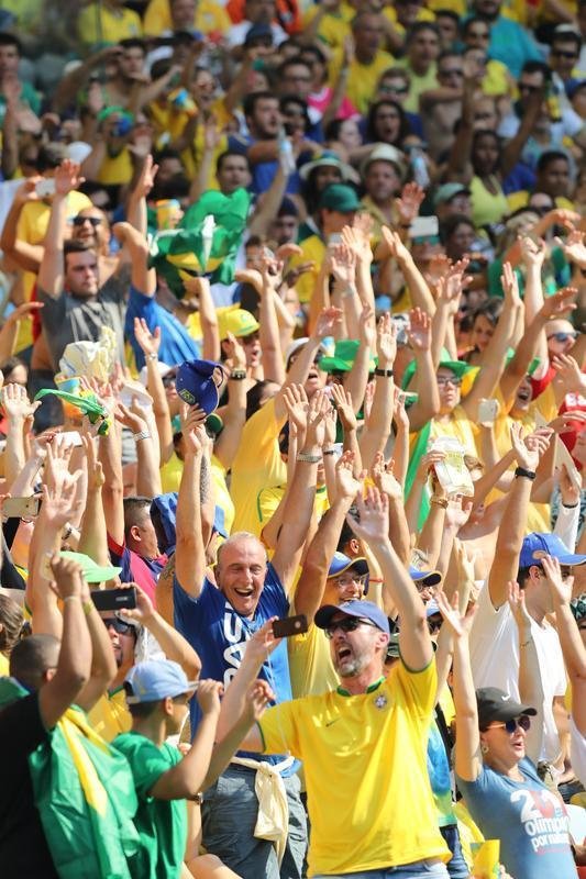 Brasil goleou Honduras por 6 a 0 e avanou  deciso do futebol masculino nos Jogos