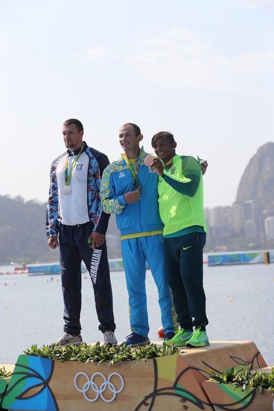 Isaquias Queiroz conquista mais uma medalha para o Brasil: o bronze, na categoria C1 200m da canoagem. Baiano foi prata na prova de C1 1000m