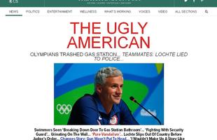 The Huffington Post (EUA): 'O feio americano', em referncia  verso mentirosa de Ryan Lochte

