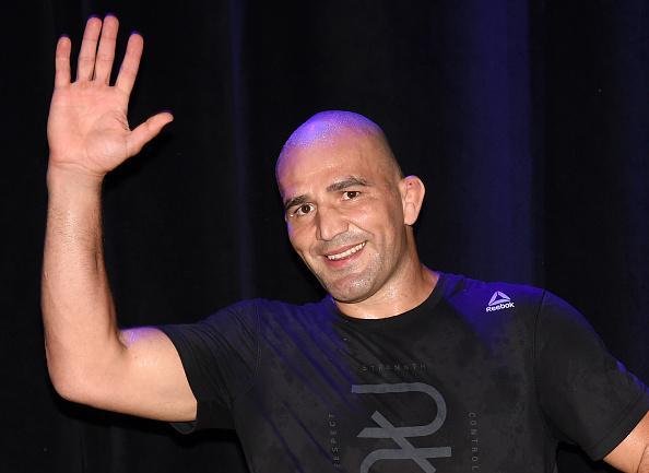 Treino do mineiro Glover Teixeira. O ex-desafiante dos meio-pesados enfrenta Anthony Johnson no UFC 202