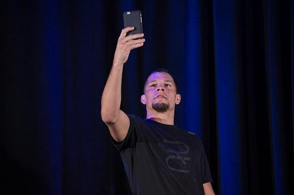 Nate Diaz, um dos protagonistas do UFC 202. Norte-americano enfrenta Conor McGregor em revanche na luta principal do evento 