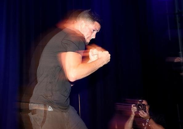 Nate Diaz, um dos protagonistas do UFC 202. Norte-americano enfrenta Conor McGregor em revanche na luta principal do evento 