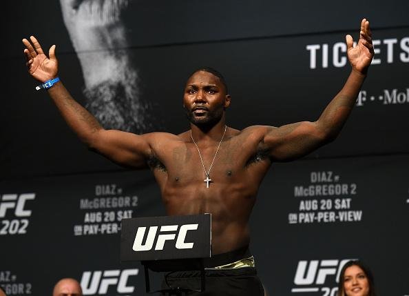 Pesagem oficial do UFC 202, em Las Vegas - Anthony Johnson, rival de Glover Teixeira