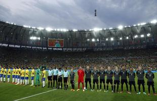 Confronto entre brasileiros e alemes pela final olmpica foi disputado no Estdio Maracan