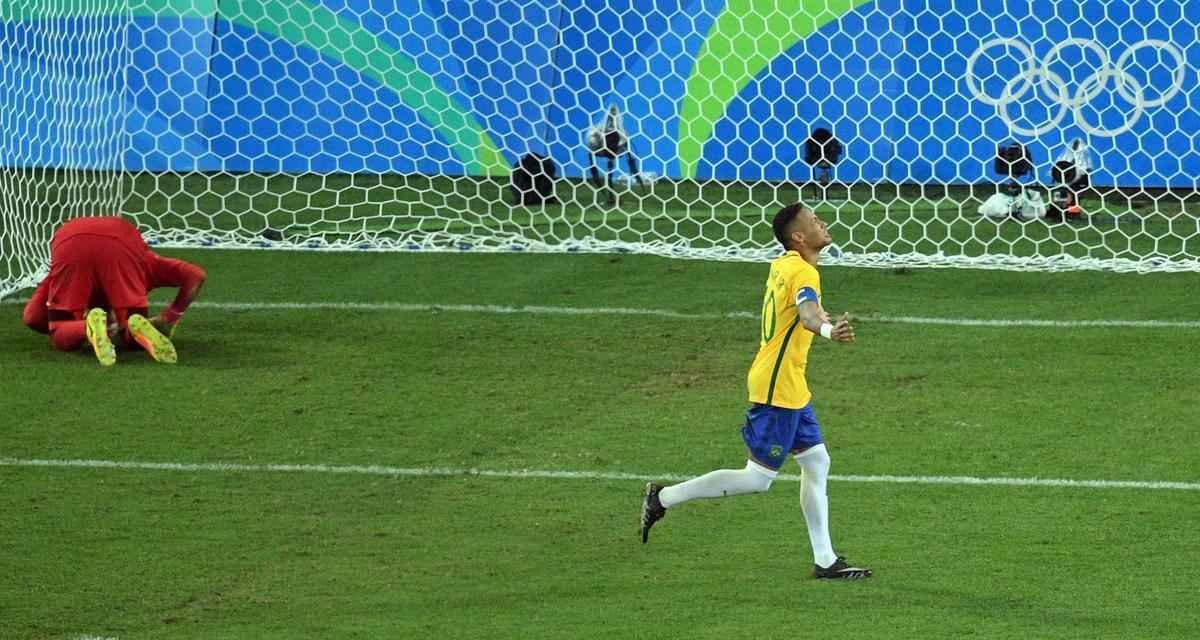 Brasil vence Alemanha nos pnaltis, por 5 a 4, e conquista o indito ouro no futebol no Maracan