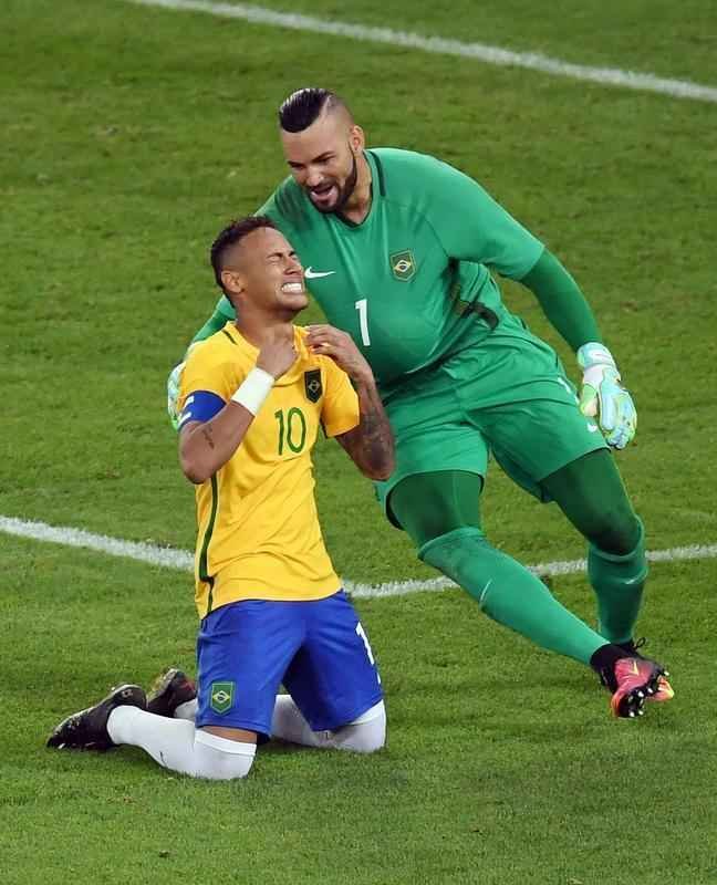 Brasil vence Alemanha nos pnaltis, por 5 a 4, e conquista o indito ouro no futebol no Maracan