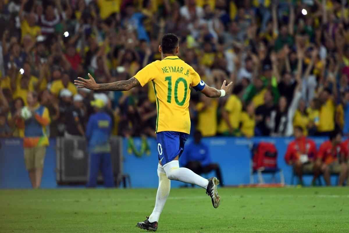 Brasil vence Alemanha nos pnaltis, por 5 a 4, e conquista o indito ouro no futebol no Maracan