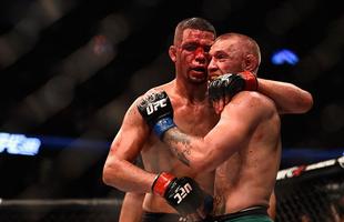 Veja imagens da fantstica luta entre Conor McGregor e Nate Diaz