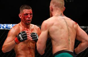 Veja imagens da fantstica luta entre Conor McGregor e Nate Diaz