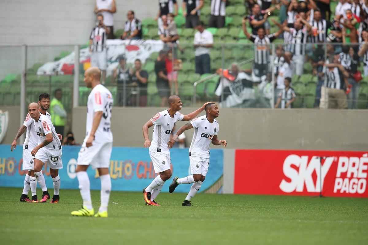 Atltico x Atltico-PR, jogo disputado no Independncia pela 21 rodada do Campeonato Brasileiro