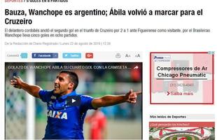 Argentinos destacaram média de gols do atacante cruzeirense