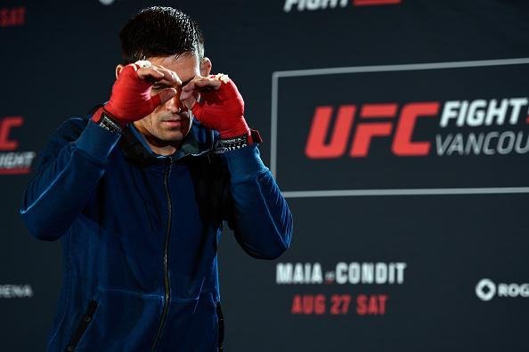 Demian Maia, que enfrenta Carlos Condit na luta principal do UFC em Vancouver. Brasileiro pode garantir chance de disputar cinturo dos meio-mdios em caso de vitria 