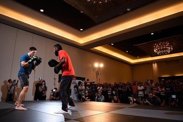 Demian Maia, que enfrenta Carlos Condit na luta principal do UFC em Vancouver. Brasileiro pode garantir chance de disputar cinturo dos meio-mdios em caso de vitria 