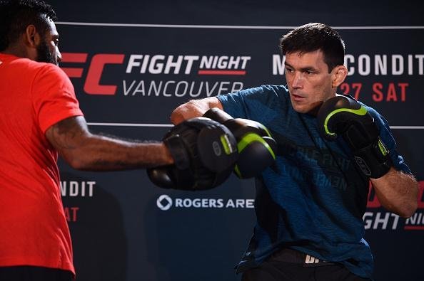 Demian Maia, que enfrenta Carlos Condit na luta principal do UFC em Vancouver. Brasileiro pode garantir chance de disputar cinturo dos meio-mdios em caso de vitria 
