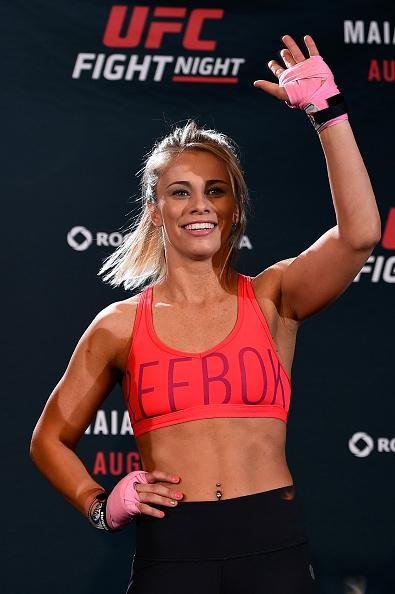 Uma das lutadoras mais populares do UFC, Paige VanZant treina para luta contra Bec Rawlings