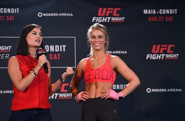 Uma das lutadoras mais populares do UFC, Paige VanZant treina para luta contra Bec Rawlings