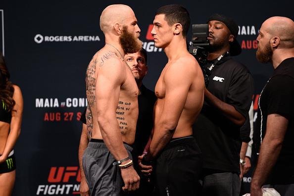 Pesagem oficial do UFC on Fox 21, em Vancouver - Garreth McLellan 83,4kg x Alessio Di Chirico 83,9kg 
