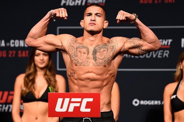 Pesagem oficial do UFC on Fox 21, em Vancouver - O ex-campeo Anthony Pettis