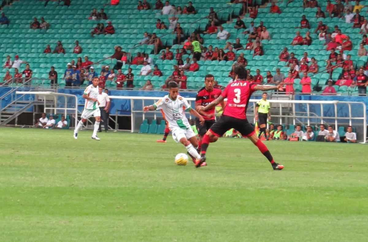 Vitria e Amrica se enfrentaram na Arena Fonte Nova, em Salvador, pelo Campeonato Brasileiro