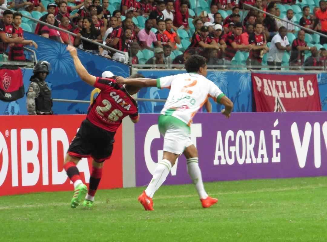 Vitria e Amrica se enfrentaram na Arena Fonte Nova, em Salvador, pelo Campeonato Brasileiro