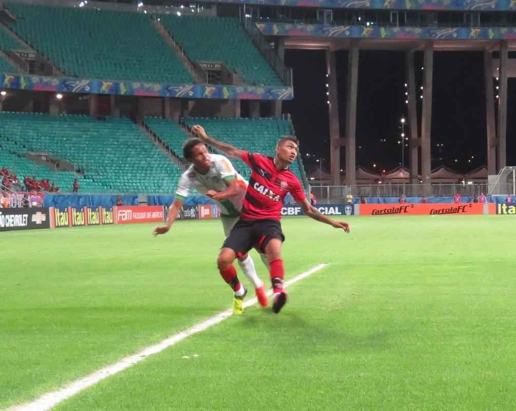Vitria e Amrica se enfrentaram na Arena Fonte Nova, em Salvador, pelo Campeonato Brasileiro