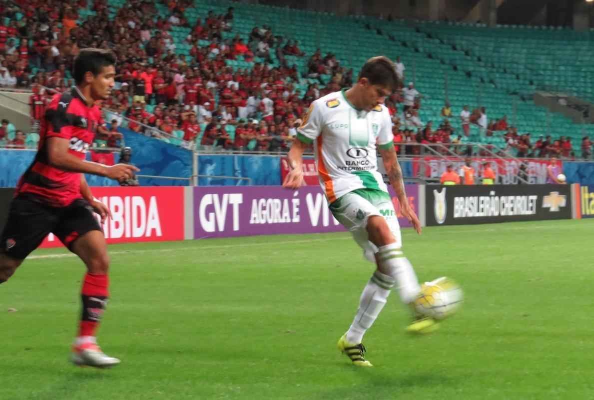 Vitria e Amrica se enfrentaram na Arena Fonte Nova, em Salvador, pelo Campeonato Brasileiro