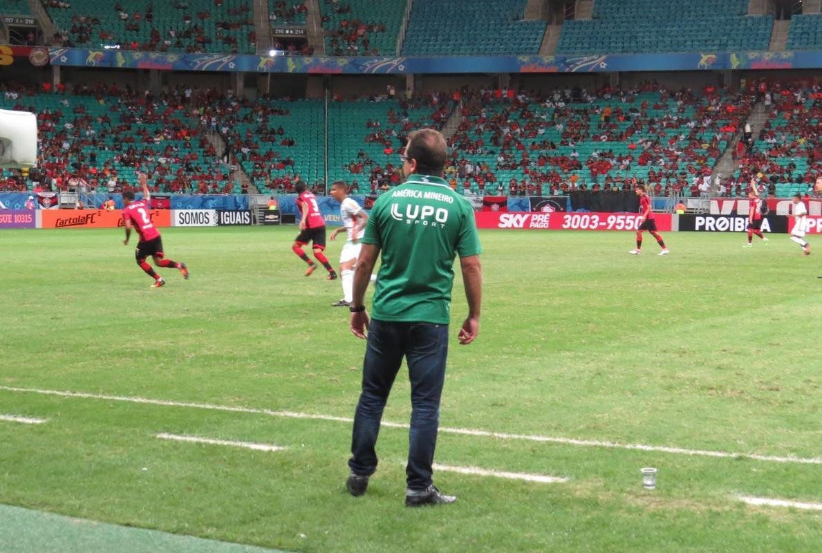 Vitria e Amrica se enfrentaram na Arena Fonte Nova, em Salvador, pelo Campeonato Brasileiro