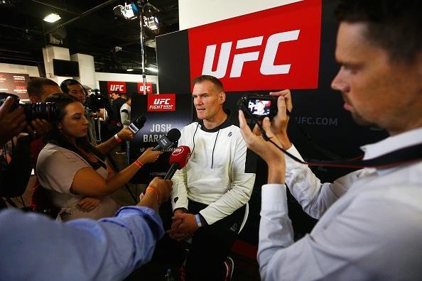 Media Day do UFC Fight Night 93, em Hamburgo - Veterano Josh Barnett fala aos jornalistas