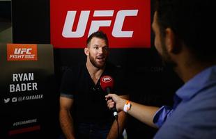 Media Day do UFC Fight Night 93, em Hamburgo - Ryan Bader concede entrevista
