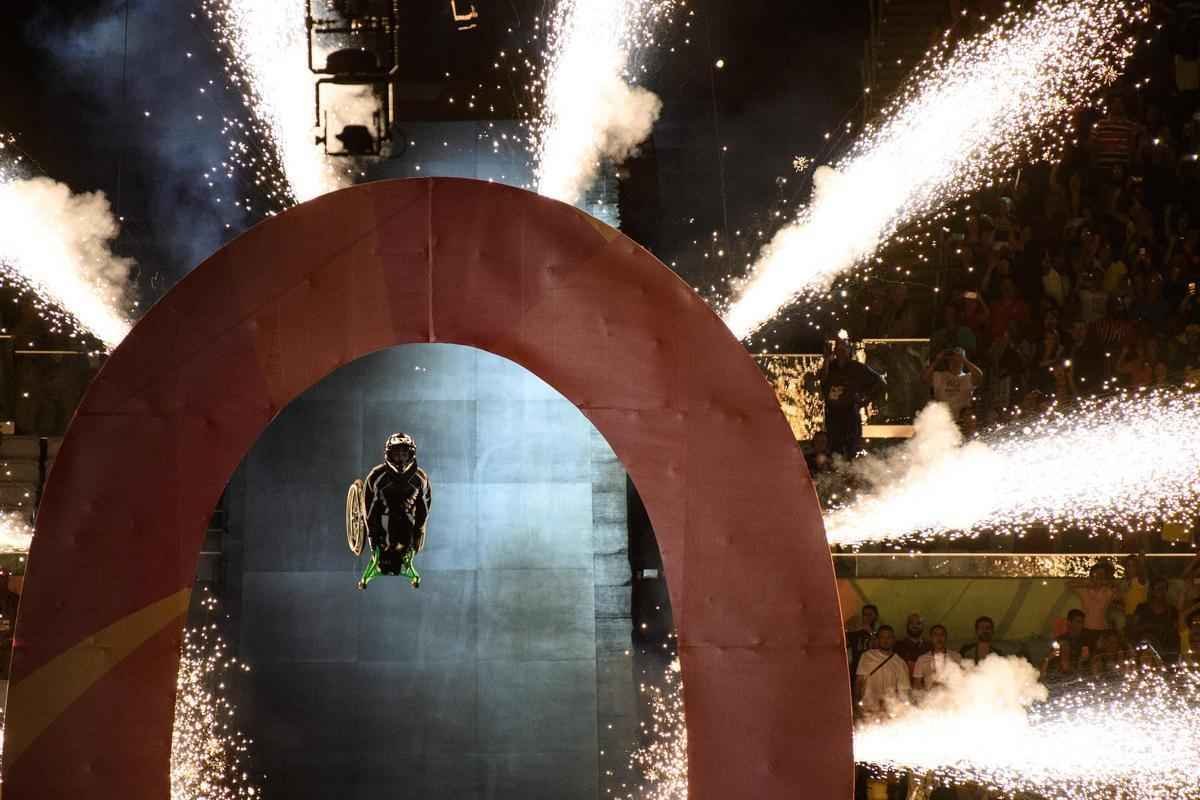 Imagens da Cerimnia de Abertura dos Jogos Paralmpicos Rio 2016, no Maracan