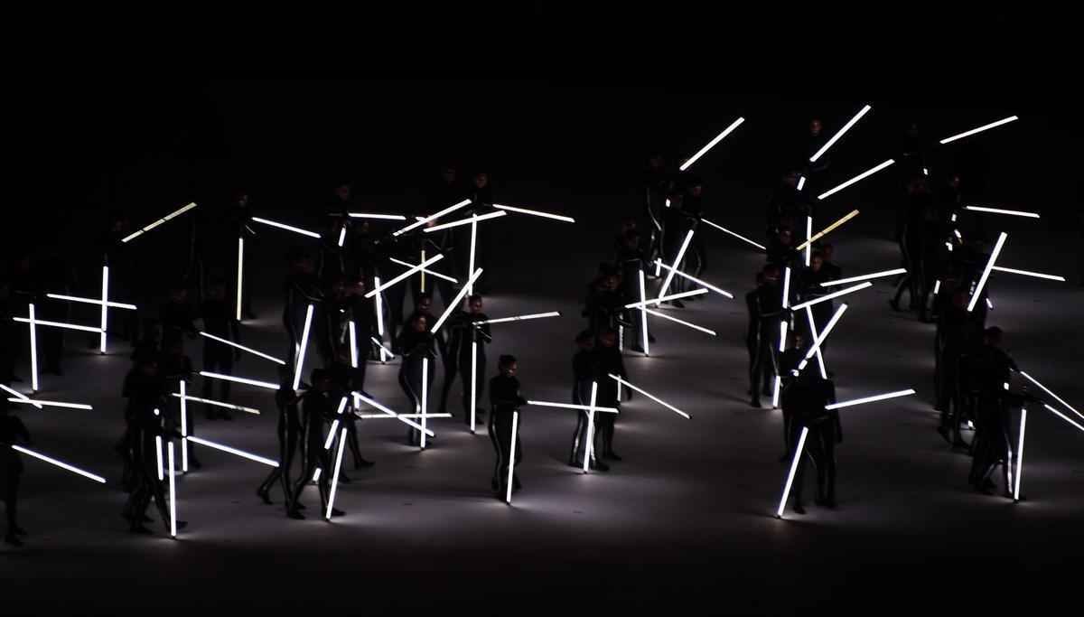 Imagens da Cerimnia de Abertura dos Jogos Paralmpicos Rio 2016, no Maracan