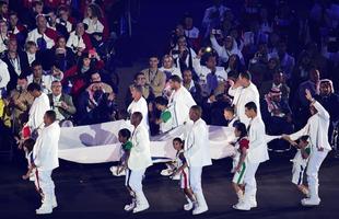 Delegações na cerimônia de abertura da Paralimpíada Rio 2016, no Maracanã