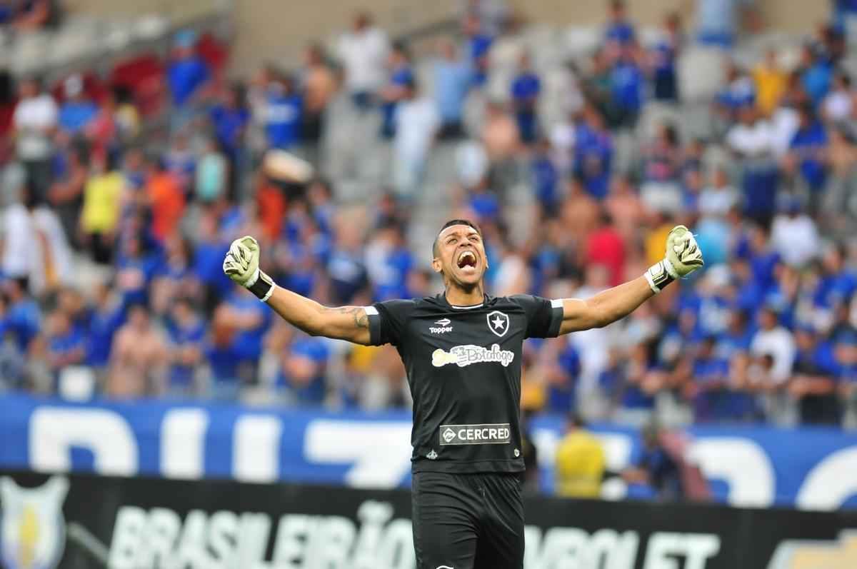 Imagens do jogo entre Cruzeiro e Botafogo no Mineiro