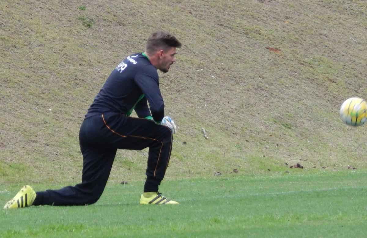 Amrica treinou na tarde desta tera-feira no campo anexo ao resort onde a delegao est concentrada, no Costo do Santinho, em Florianpolis