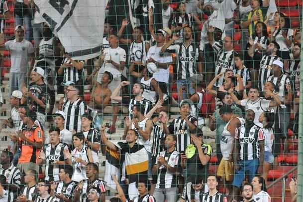 Imagens do jogo entre Atltico e Sport no Independncia