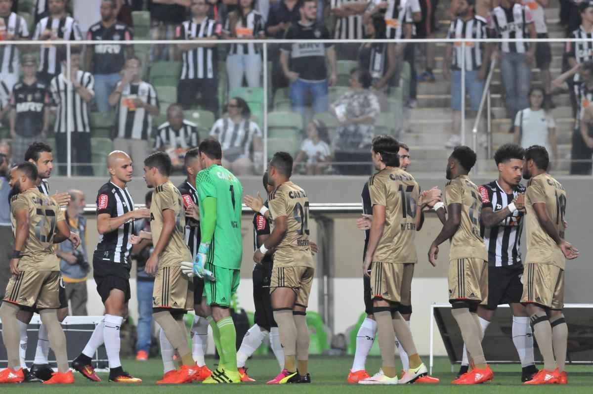 Imagens do jogo entre Atltico e Sport no Independncia