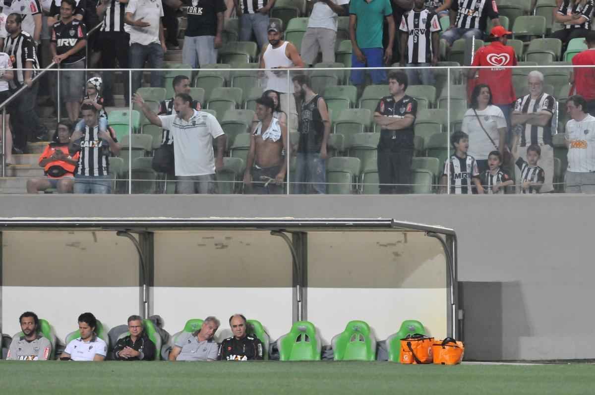 Imagens do jogo entre Atltico e Sport no Independncia